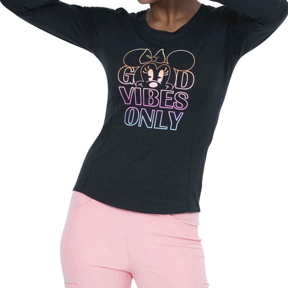 Disney Good Vibes Only Long Sleeve Shirt
